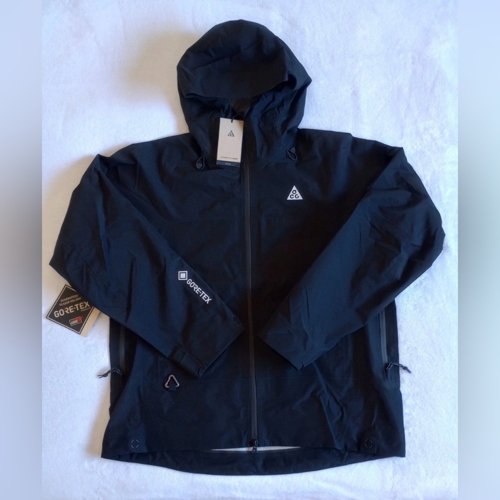 Nike ACG Misery Ridge Storm-FIT ADV GORE-TEX Jacket Black Size Medium FV8641-010